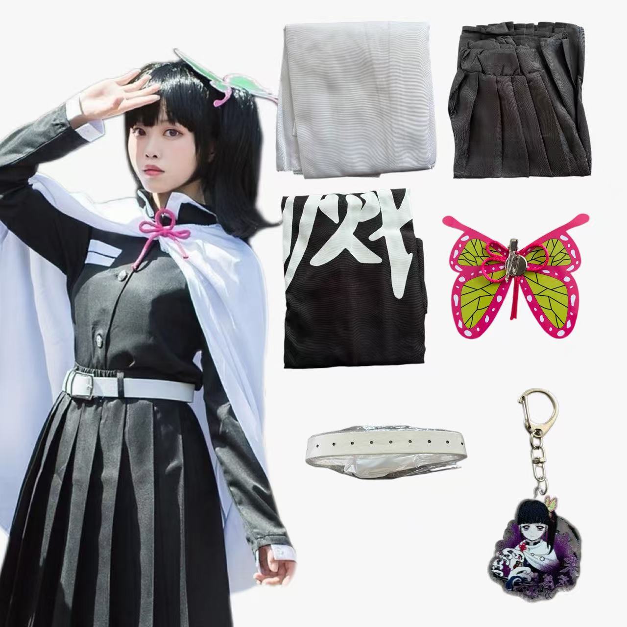 Anime Cosplay Nezuko - Halloween Cosplay Tanjiro Nezuko Cosplay Kids