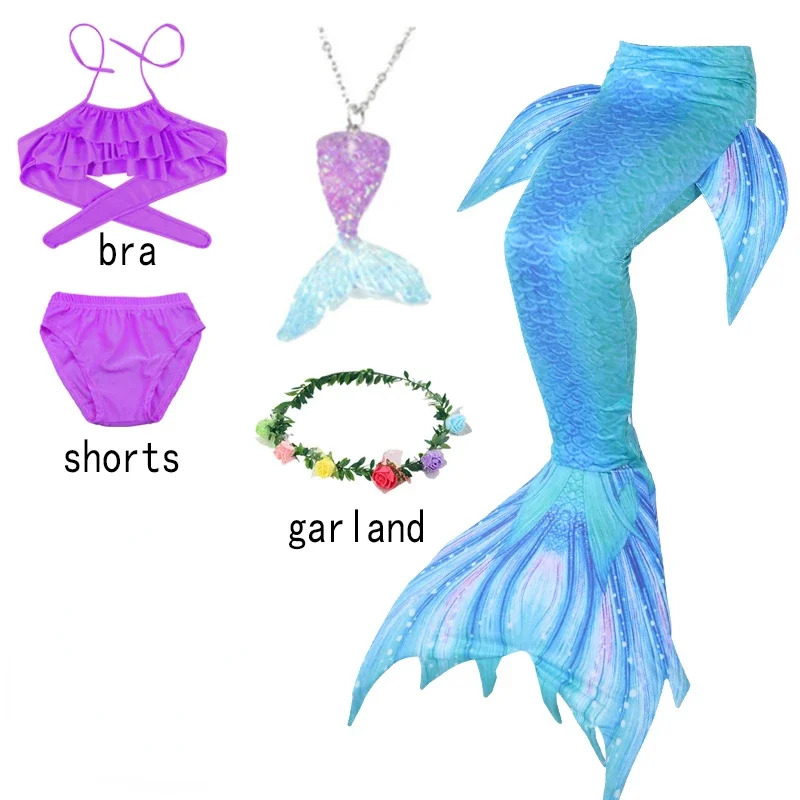 Anime Cosplay Little Girl - 2026 Kids Mermaid Tail Girls Fantasy