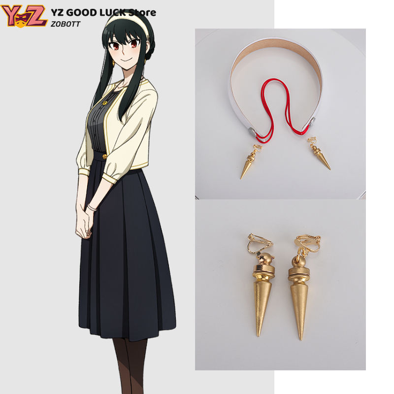 Anime Cosplay Yor - Game Anime Yor Forger Black Straight