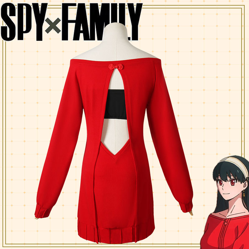 Spy x Family Yor Forger Cospla - Anime Cosplay Yor ulasan dan harga