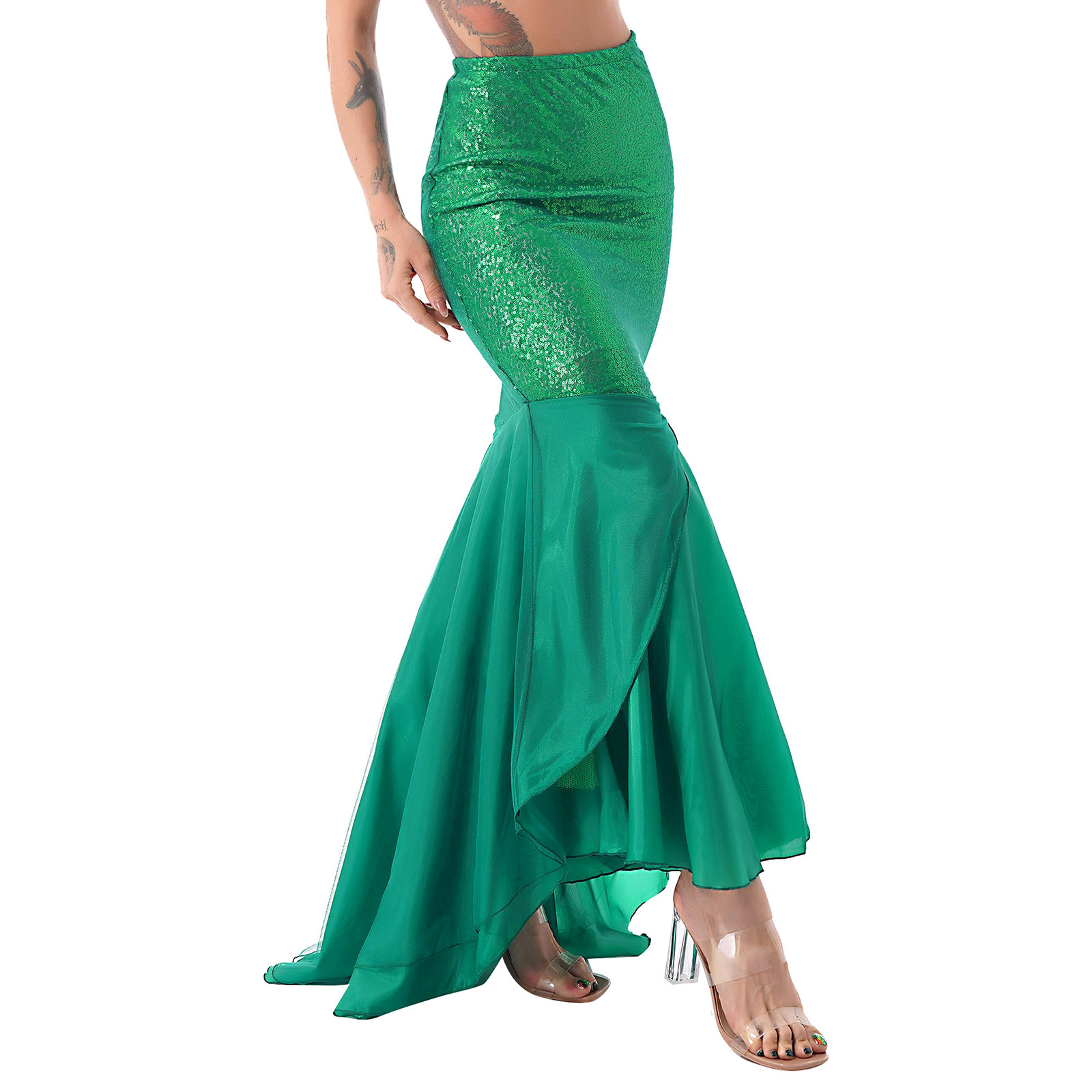 Sequined Women Female Mermaid  - Anime Cosplay Little Girl ulasan dan harga