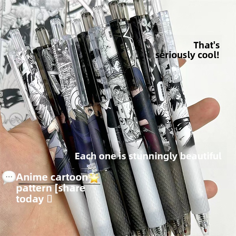 Anime Naruto Gel Pen Cute Cart - Quick Anime Cosplay ulasan dan harga