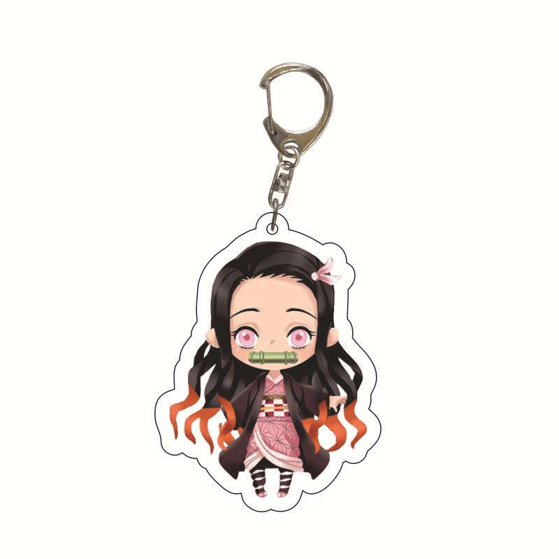 Demon Slayer Anime Acrylic Key - Anime Cosplay Nezuko ulasan dan harga