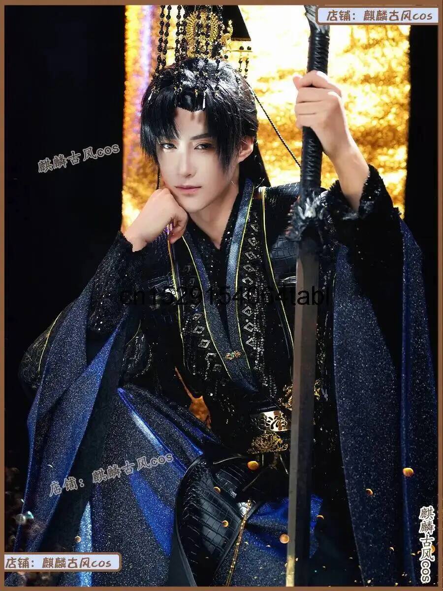 Cosplay Anime Erha Mo Ran Cost - Anime Cosplay Wig ulasan dan harga
