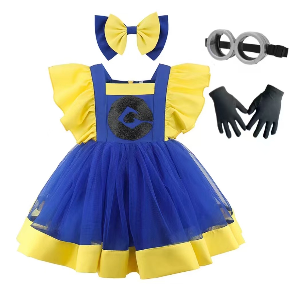 Kids Halloween Party Outfit Ca - Anime Cosplay Little Girl ulasan dan harga
