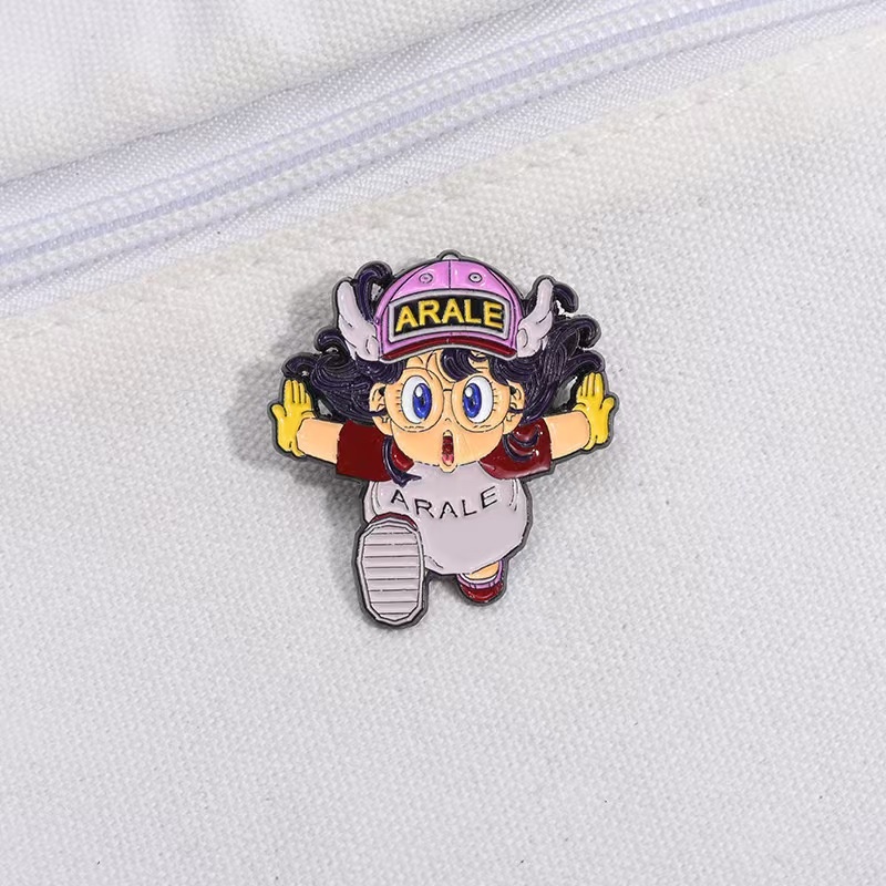 Cartoon Dr. Slump Arale Badge  - Anime Cosplay Little Girl ulasan dan harga