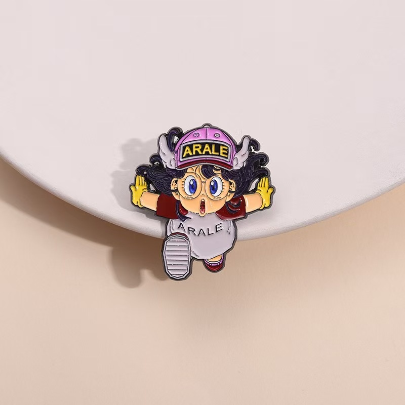 Cartoon Dr. Slump Arale Badge  - Anime Cosplay Little Girl ulasan dan harga