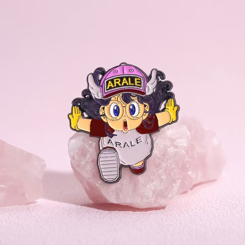 Cartoon Dr. Slump Arale Badge  - Anime Cosplay Little Girl ulasan dan harga
