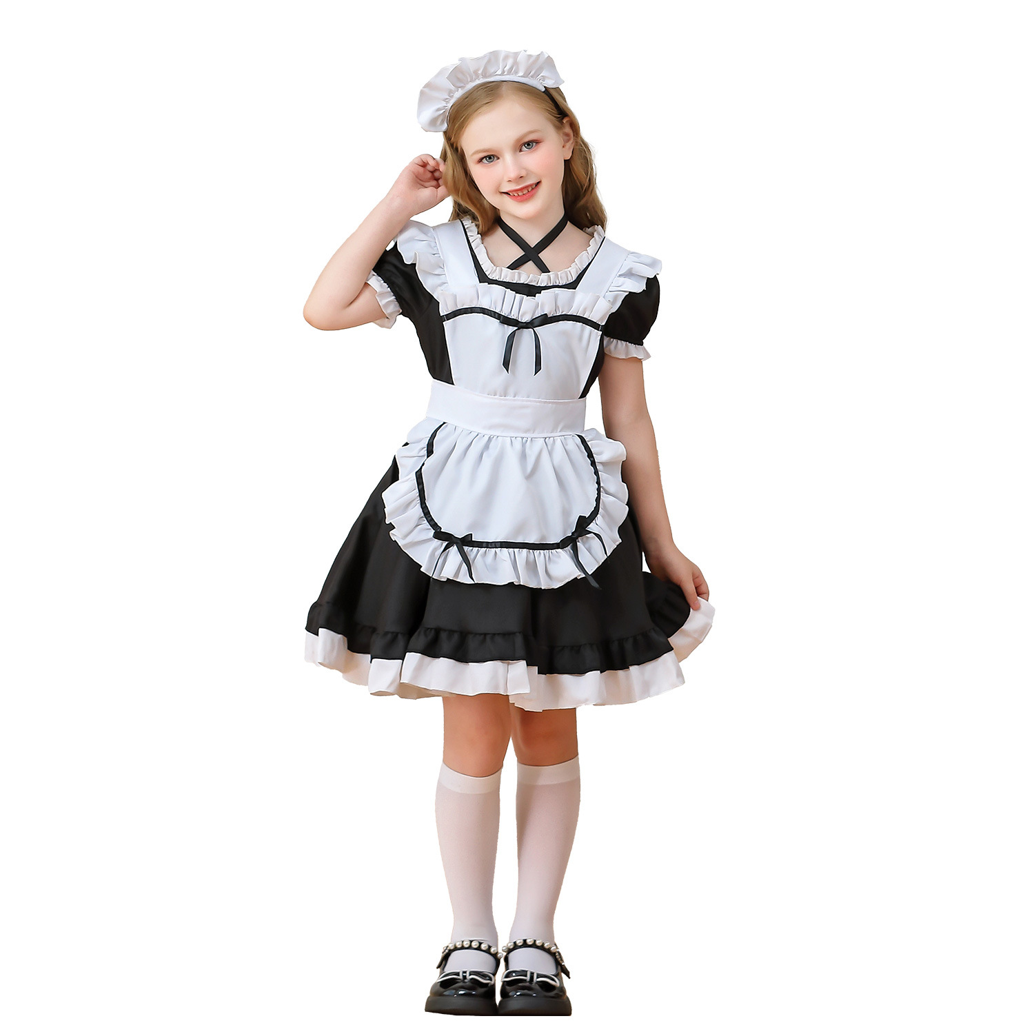 Maid Cosplay Lolita Costume Dr - Anime Cosplay Simple ulasan dan harga