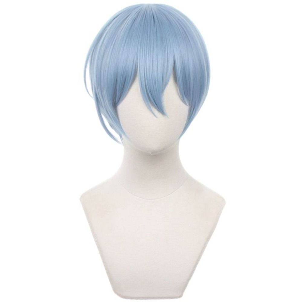 Anime Blue Lock Hiori Yo Cos W - Anime Cosplay Blue Hair ulasan dan harga