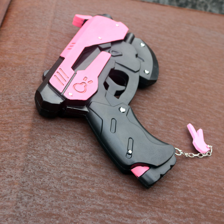 Real Size D.Va Pistol Gun Weap - Anime Cosplay Real ulasan dan harga