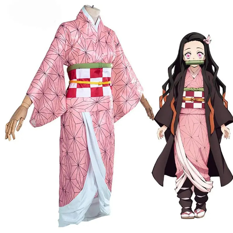 New Halloween Cosplay Anime De - Anime Cosplay Nezuko ulasan dan harga