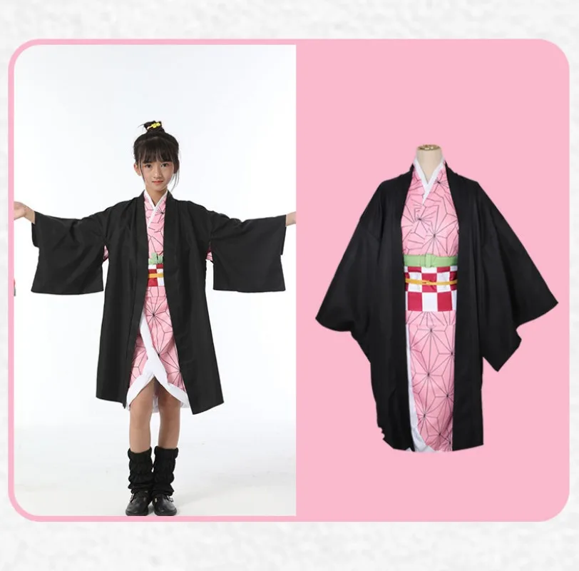 Halloween Anime Kamado Nezuko  - Anime Cosplay Nezuko ulasan dan harga