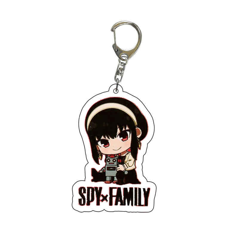 Spy x Family Acrylic Keychain  - Anime Cosplay Yor ulasan dan harga