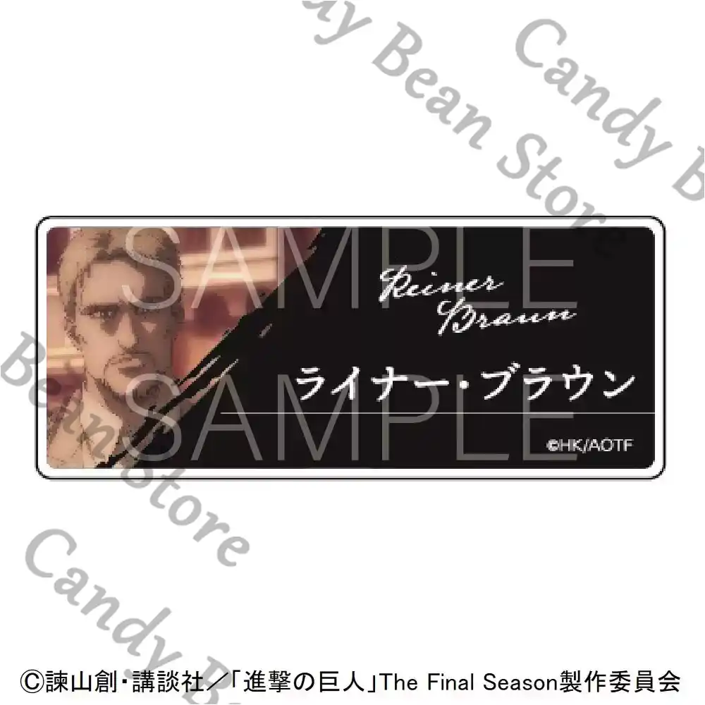Genuine Anime Attack on Titan  - Anime Cosplay Name ulasan dan harga