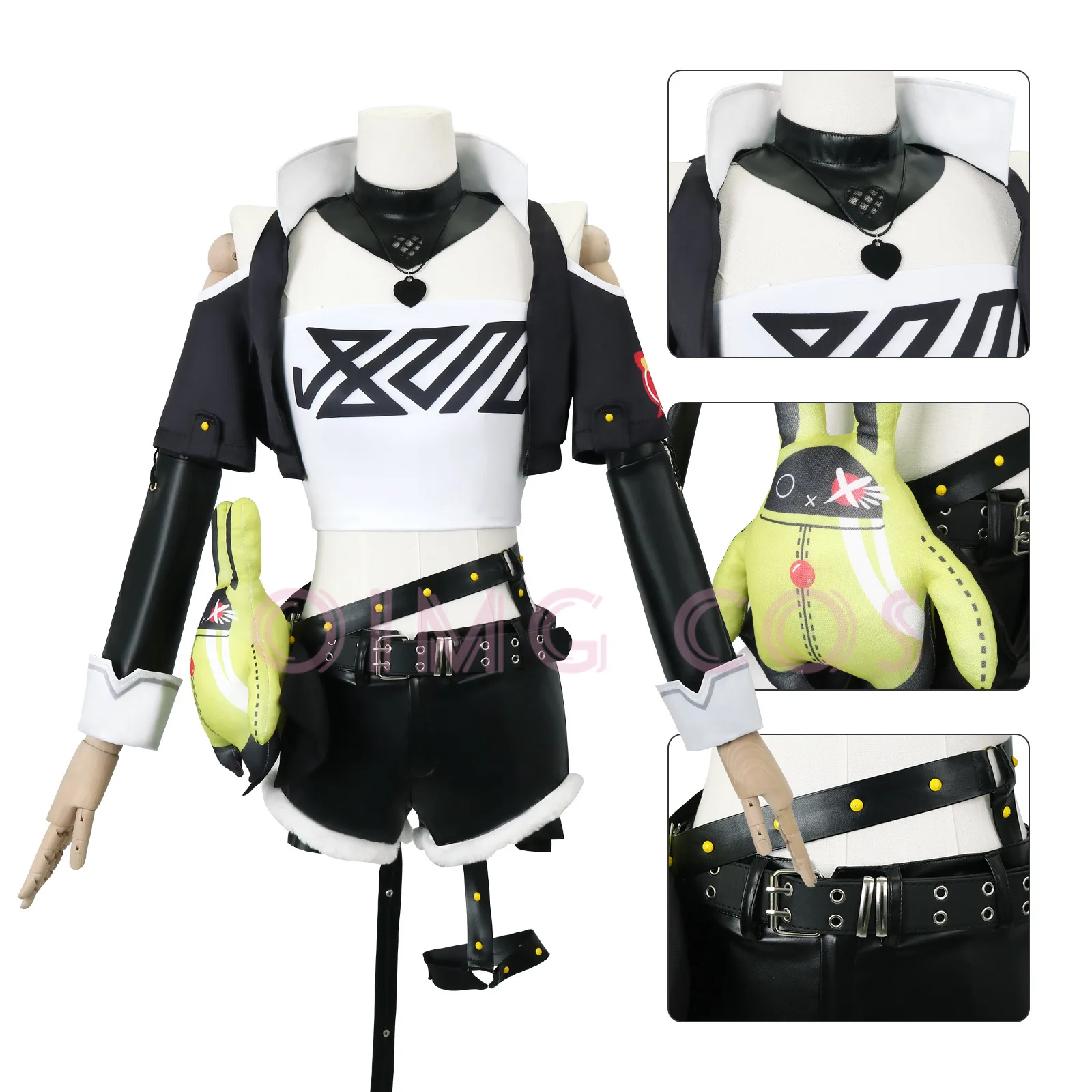 Nicole Demara Zenless Zone Zer - Anime Cosplay Wig ulasan dan harga