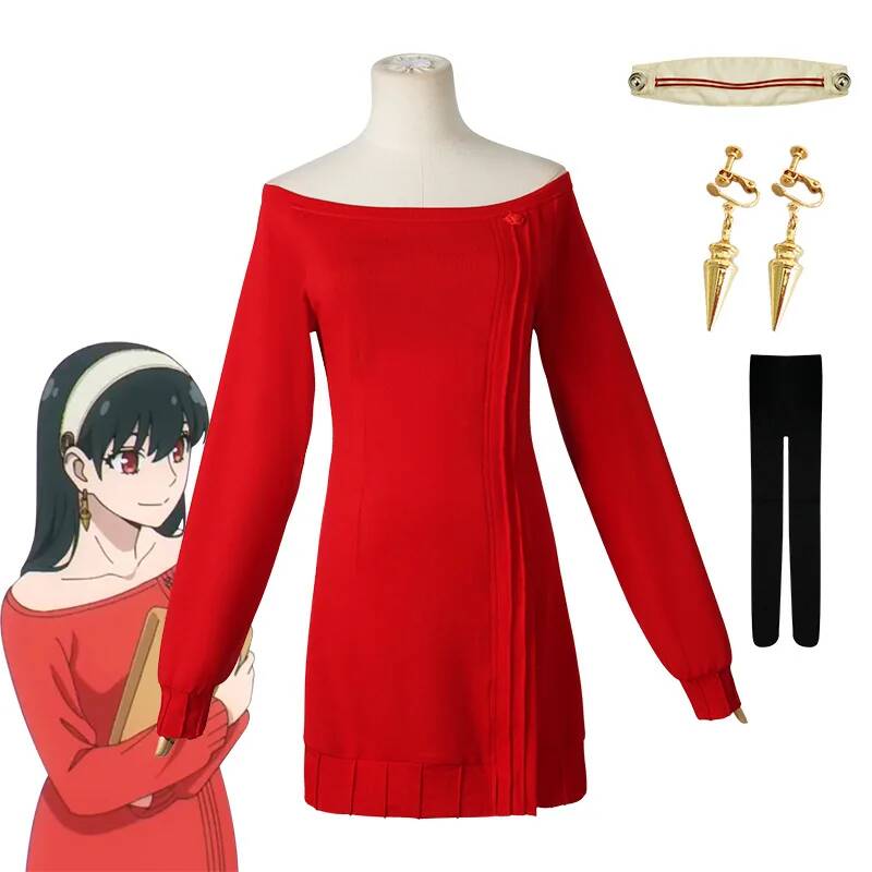 Anime FAMILY Cosplay Yor Forge - Anime Cosplay Yor ulasan dan harga