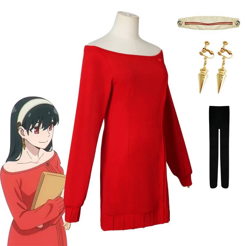 Anime FAMILY Cosplay Yor Forge - Anime Cosplay Yor ulasan dan harga