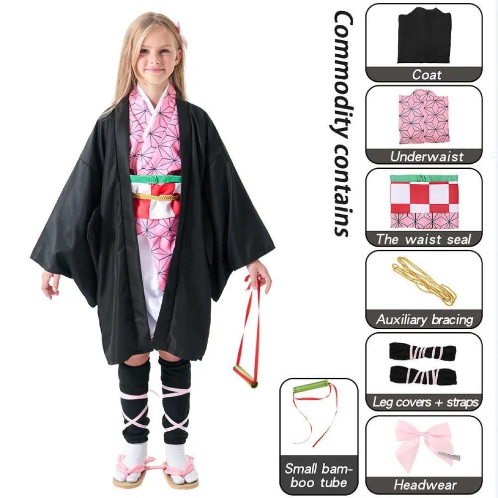 Anime Demon Slayer Kimetsu No  - Anime Cosplay Nezuko ulasan dan harga