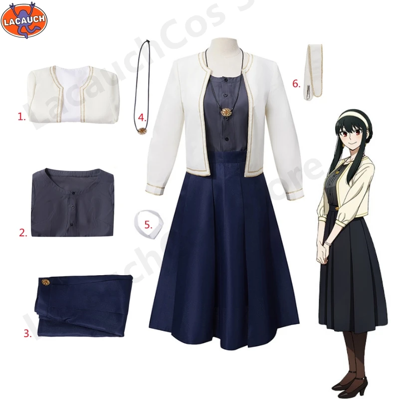 SPY x FAMILY Yor Forger Cospla - Anime Cosplay Yor ulasan dan harga