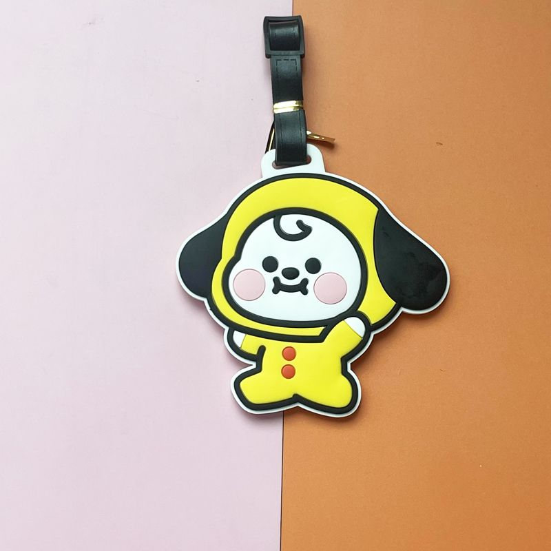 Anime BT21 Travel Luggage Tags - Anime Cosplay Girl Name ulasan dan harga
