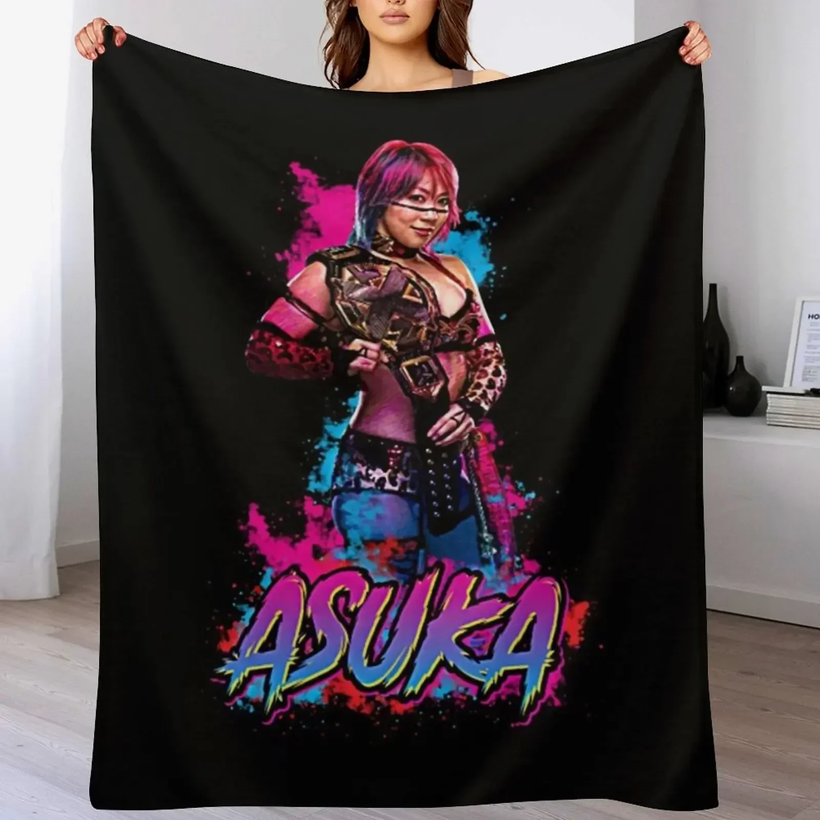 Asuka Asian Wrestler Throw Bla - Asian Cosplay Anime ulasan dan harga