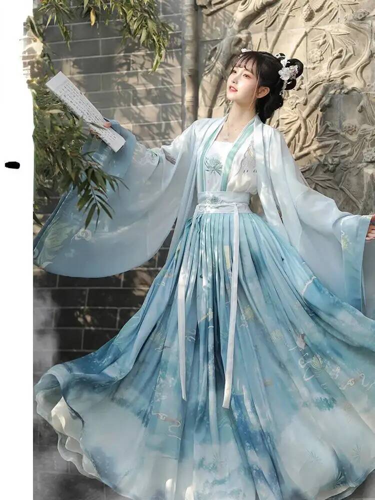 Traditional Hanfu Chinese New  - Asian Cosplay Anime ulasan dan harga