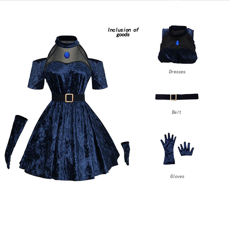Mizi Cosplay Anime Alien Stage - Anime Cosplay Blue Hair ulasan dan harga