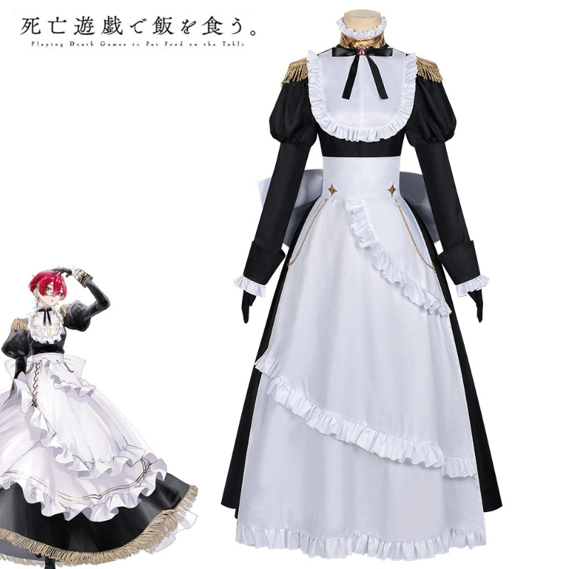 Yuuki Ghost House Maid Cosplay - Cosplay Anime Yuki ulasan dan harga