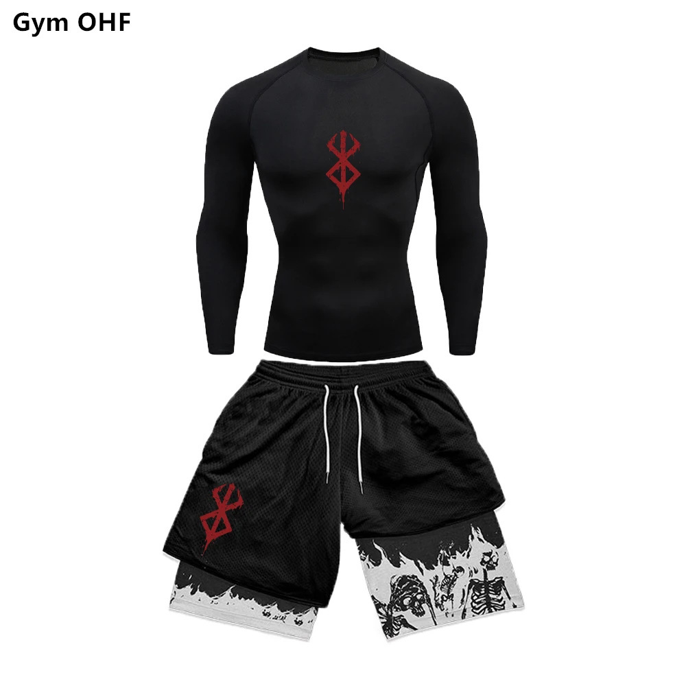 2Pcs/set Berserk Anime Sports  - Quick Anime Cosplay ulasan dan harga