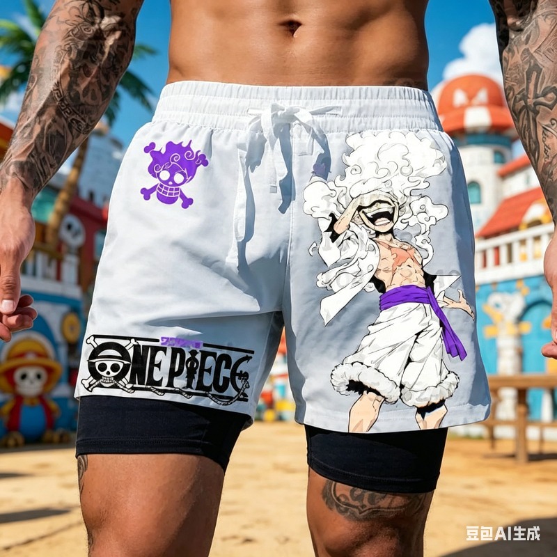 One Piece Anime White Double L - Quick Anime Cosplay ulasan dan harga