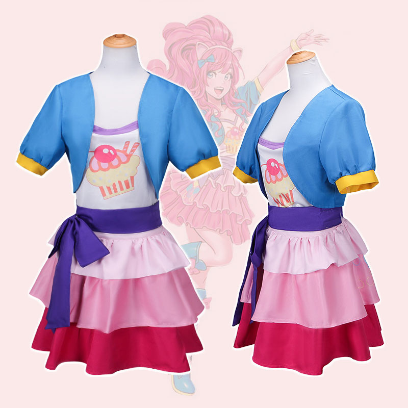 Anime Little Pony Pinkie Pie C - Anime Cosplay Little Girl ulasan dan harga