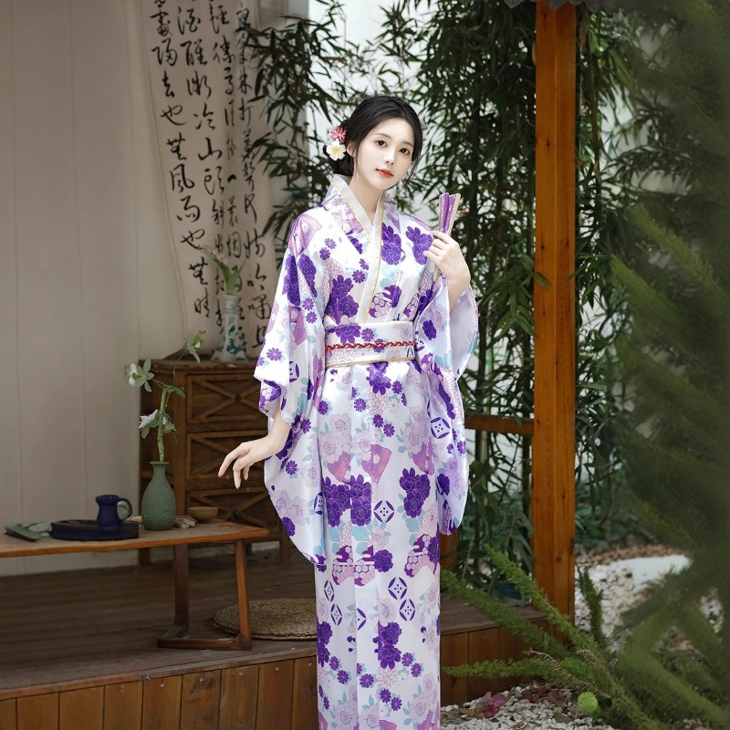 Japanese Kimono Cosplay Costum - Asian Cosplay Anime ulasan dan harga