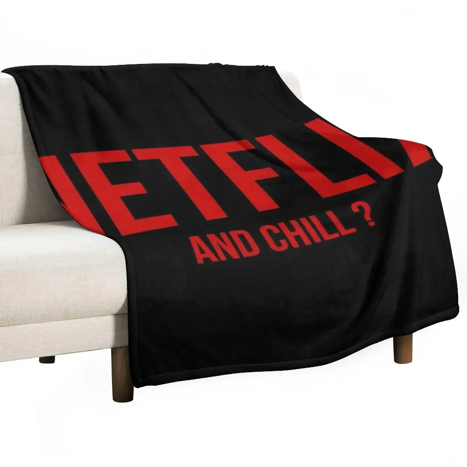 Netflix and chill Throw Blanke - Anime Cosplay Netflix ulasan dan harga
