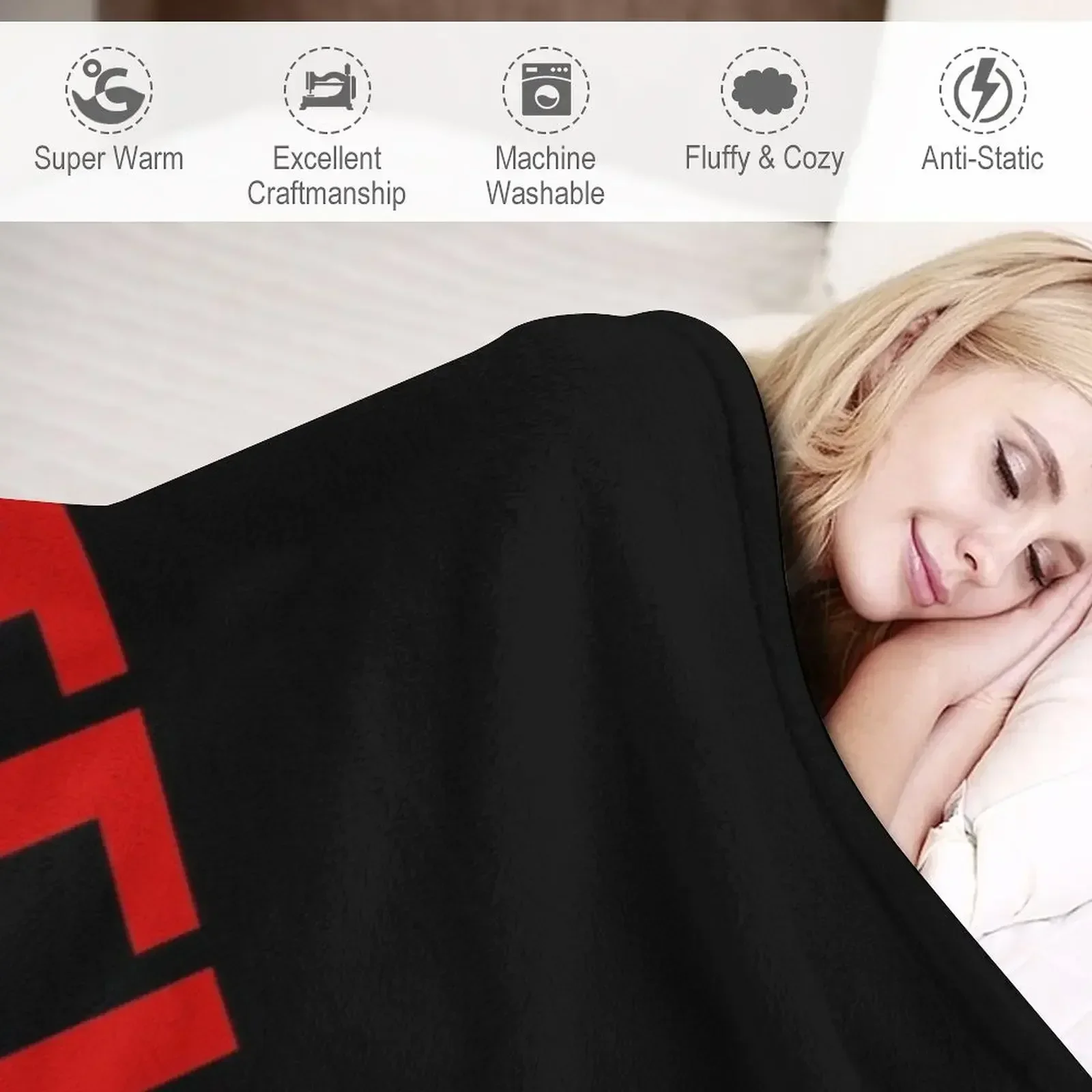 Netflix and chill Throw Blanke - Anime Cosplay Netflix ulasan dan harga