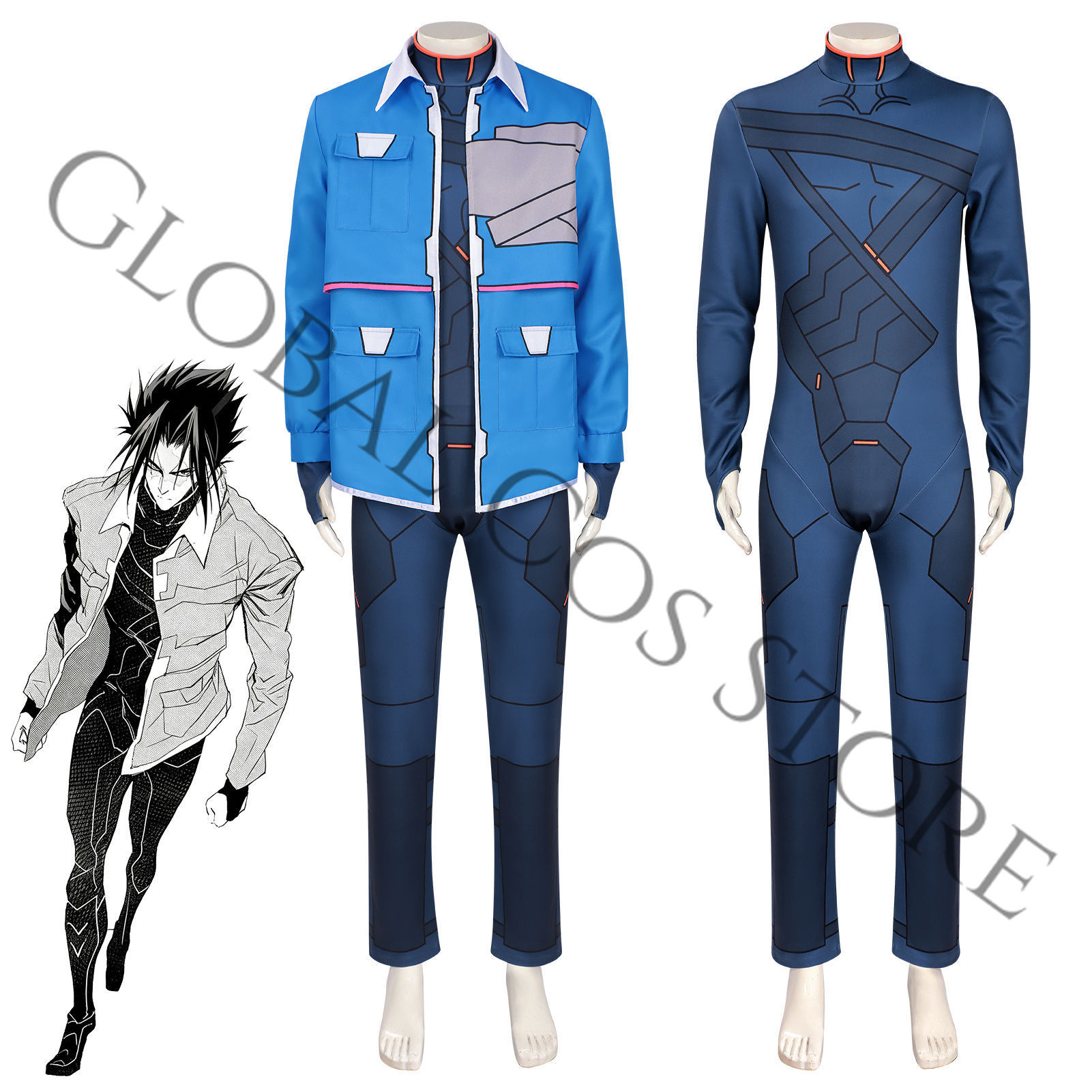Cyberpunk Season 2 Netrunner C - Anime Cosplay Name ulasan dan harga