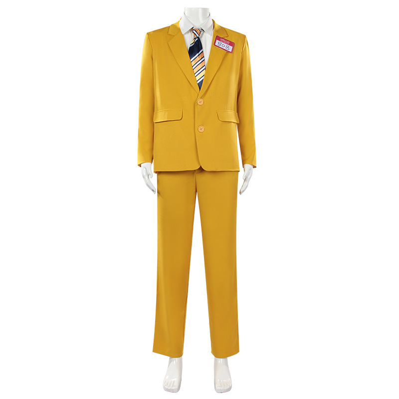 Men Horror Theme Yellow Suit S - Anime Cosplay Name ulasan dan harga