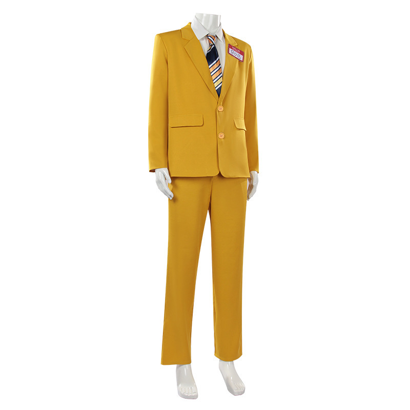 Men Horror Theme Yellow Suit S - Anime Cosplay Name ulasan dan harga