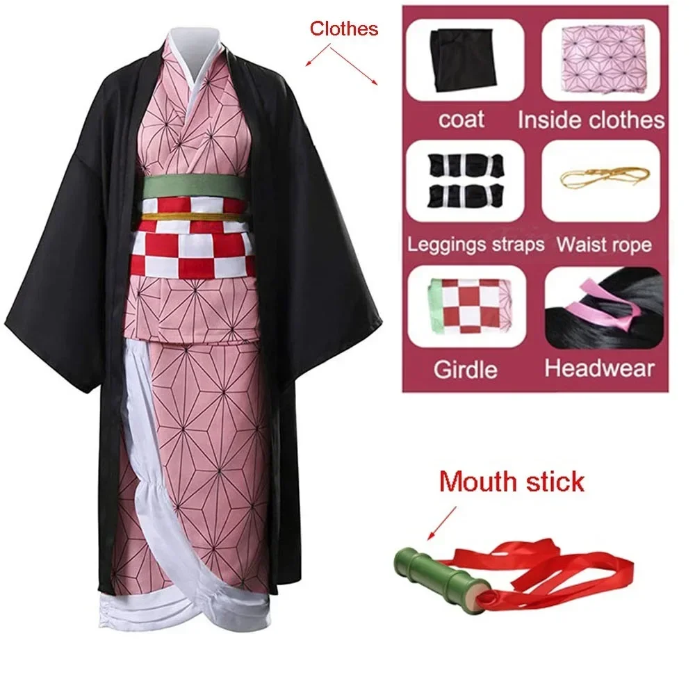 Adult Kids Anime   Kamado Nezu - Anime Cosplay Nezuko ulasan dan harga