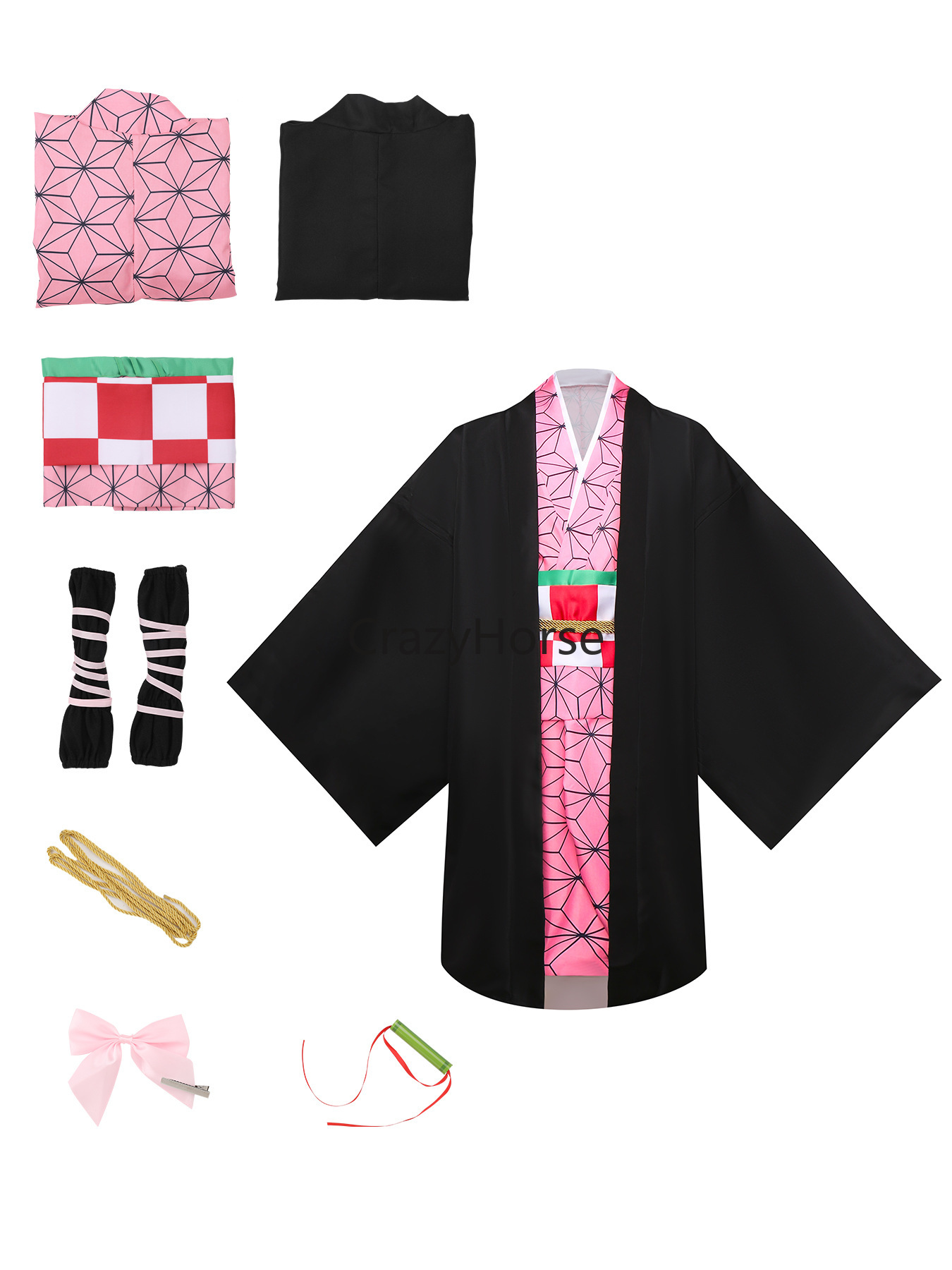 Adult Tanjiro Kamado Nezuko Sl - Anime Cosplay Nezuko ulasan dan harga
